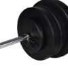 Reguleeritav Istessetõusu Pink Kangide Ja Hantlitega 60,5 Kg - Image 12