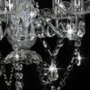 Lühter Kristallhelmestega, Ümmargune, 5 X E14 - Image 7