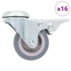 Poldiaukudega Pööratavad Mööblirattad 12 Tk, 50 Mm - Image 6