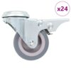 Poldiaukudega Pööratavad Mööblirattad 12 Tk, 50 Mm - Image 7