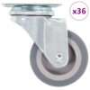36 Tk Pöörlevad Rattad 50 Mm