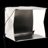 Kokkupandav Led Fotostuudio Valguskast Plast, Valge