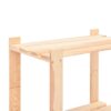 3-Korruselised Hoiuriiulid, 3 Tk, 60X38X90 Cm Männipuit 150 Kg - Image 6