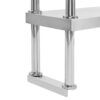 Köögi Töötasapind Riiuliga, 120X60X150 Cm, Roostevaba Teras - Image 11
