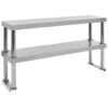 Köögi Töötasapind Riiuliga, 120X60X150 Cm, Roostevaba Teras - Image 8