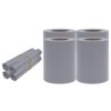 Aia Privaatsuskate, 4 Tk, Pvc 35 X 0,19 M, Matt - Image 2