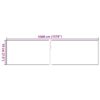 Aia Privaatsuskate, 4 Tk, Pvc 35 X 0,19 M, Matt - Image 11
