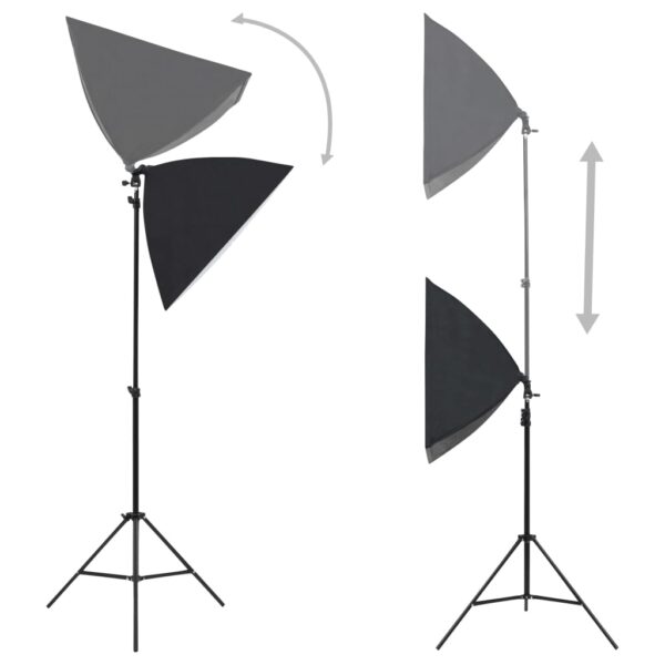 Fotostuudiokomplekt Valgustuse, Taustapildi Ja Reflektoriga - Image 3