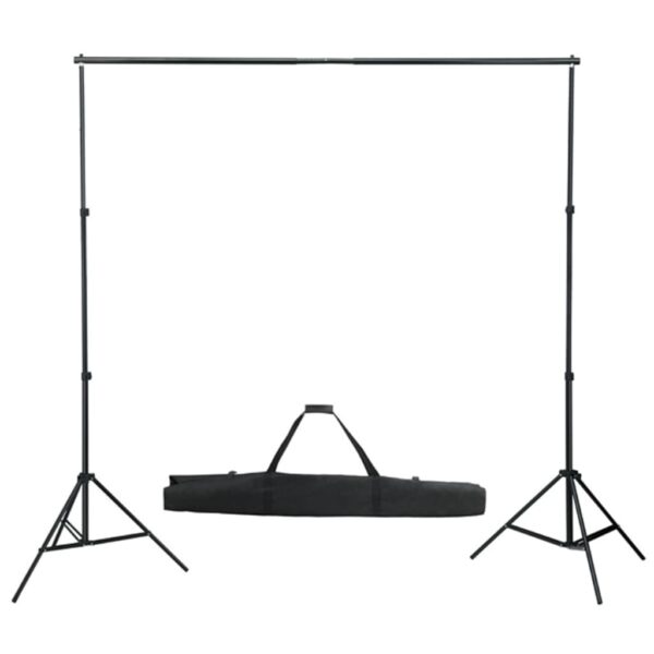 Fotostuudiokomplekt Valgustuse, Taustapildi Ja Reflektoriga - Image 4