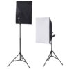 Fotostuudiokomplekt Valgustus, Vihmavari, Taustapilt, Reflektor - Image 3