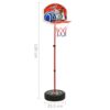 Laste Korvpallikomplekt, Reguleeritav, 120 Cm - Image 8