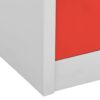 Lukustatav Hoiukapp, , 90X45X92,5 Cm, Teras Helehall Ja Punane - Image 7