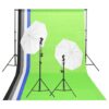 Fotostuudio Komplekt 5 Tausta Ja 2 Varjuga - Image 10