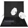 Fotostuudiokomplekt Valgustuse Ja Taustapildiga - Image 13