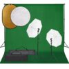 Fotostuudiokomplekt Valgustuse, Taustapildi Ja Reflektoriga - Image 15