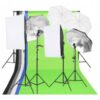 Fotostuudio Komplekt Valgustuse, Taustapildi Ja Reflektoriga - Image 2