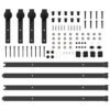 Liugukse Tarvikute Komplekt 213,5 Cm Terasest, Must - Image 8