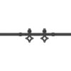 Liugukse Tarvikute Komplekt 152,5 Cm Terasest, Must - Image 11
