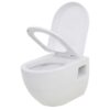 Seinale Kinnitatav Peidetud Loputuskastiga Wc-Pott, - Image 3