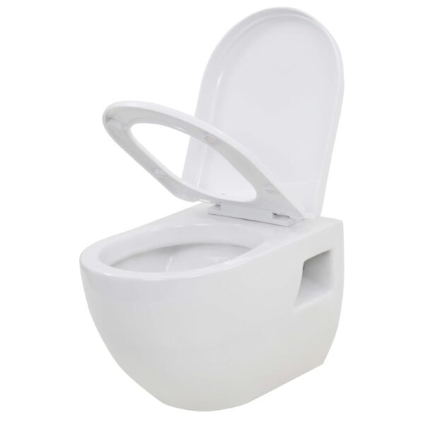 Seinale Kinnitatav Peidetud Loputuskastiga Wc-Pott, - Image 3