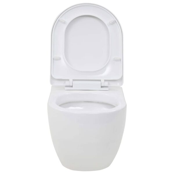 Seinale Kinnitatav Peidetud Loputuskastiga Wc-Pott, - Image 4