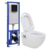Seinale Kinnitatav Peidetud Loputuskastiga Wc-Pott, - Image 13