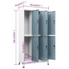 Lukustatav Hoiukapp, , 90X40X180 Cm, Teras - Image 8