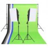 Fotostuudio Komplekt Valgustuse, Taustapildi Ja Reflektoriga - Image 2