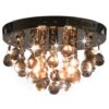 Laelamp Suitsuste Helmestega Ümmargune G9