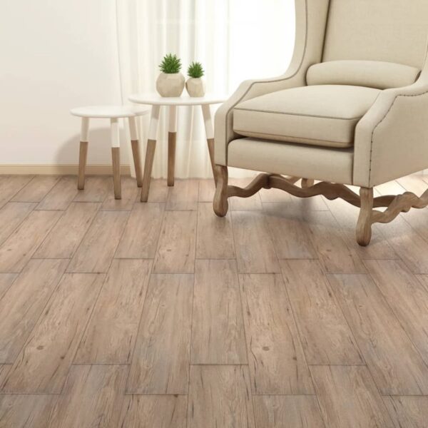 Iseliimuvad Pvc-Põrandaplaadid 5,21 M², 2 Mm Tammepruun
