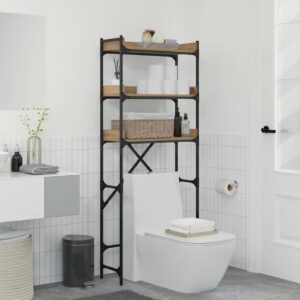 Pesumasina Riiul Riiuliga Käsitööpuu 67 X 25 X 163 Cm Tehispuit