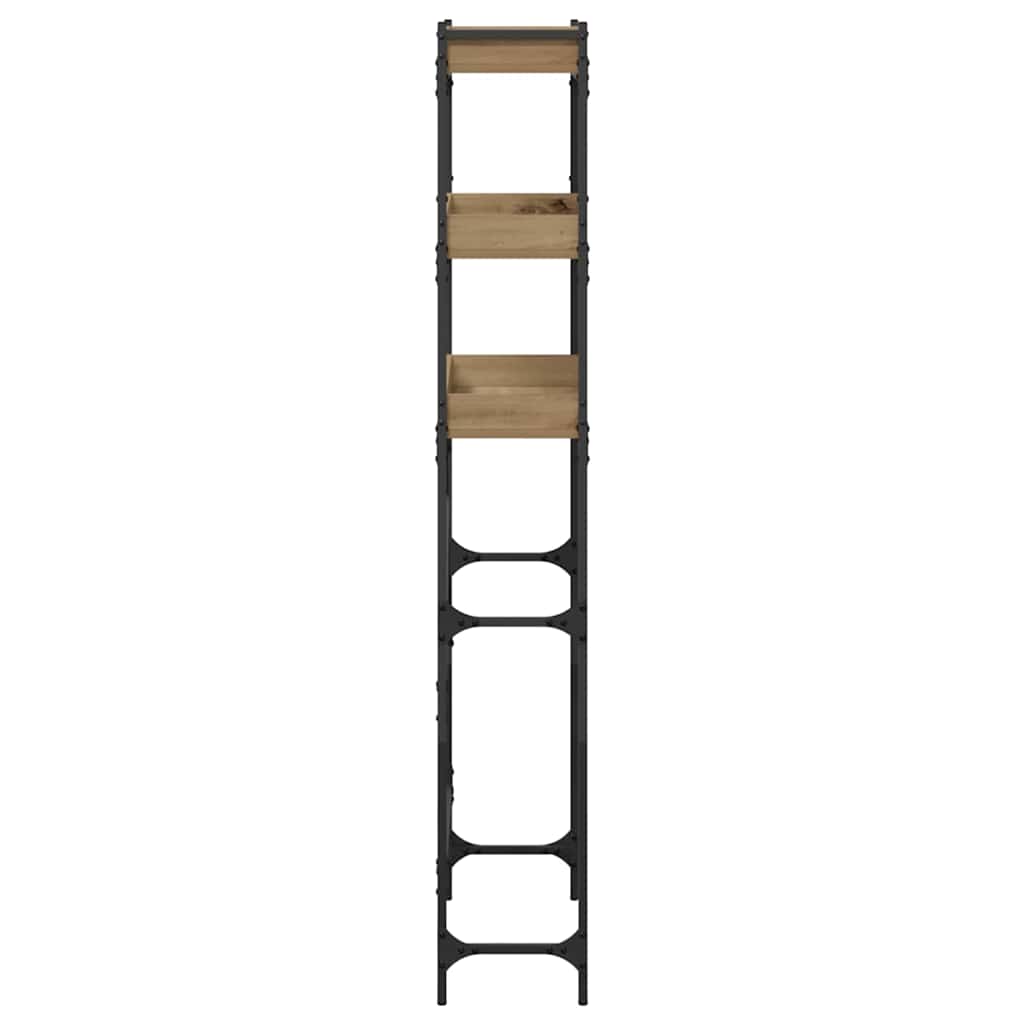 Pesumasina Riiul Riiuliga Käsitööpuu 67 X 25 X 163 Cm Tehispuit - Image 6