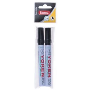 Kapel Office&Home Yoken must marker, 2tk, veekindel
