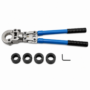 Torupress Invena Prov 16–32 mm TH pressidega – sinine käsipress PEX torudele