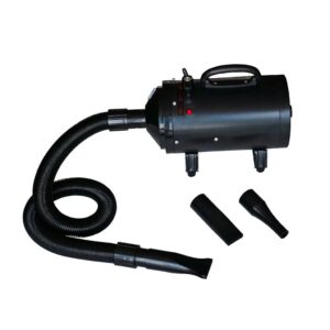 Must koeraföön 2400 W kolme otsakuga