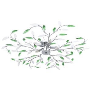Laelamp Akrüülist Lehtedega 5 E14 Pirnile