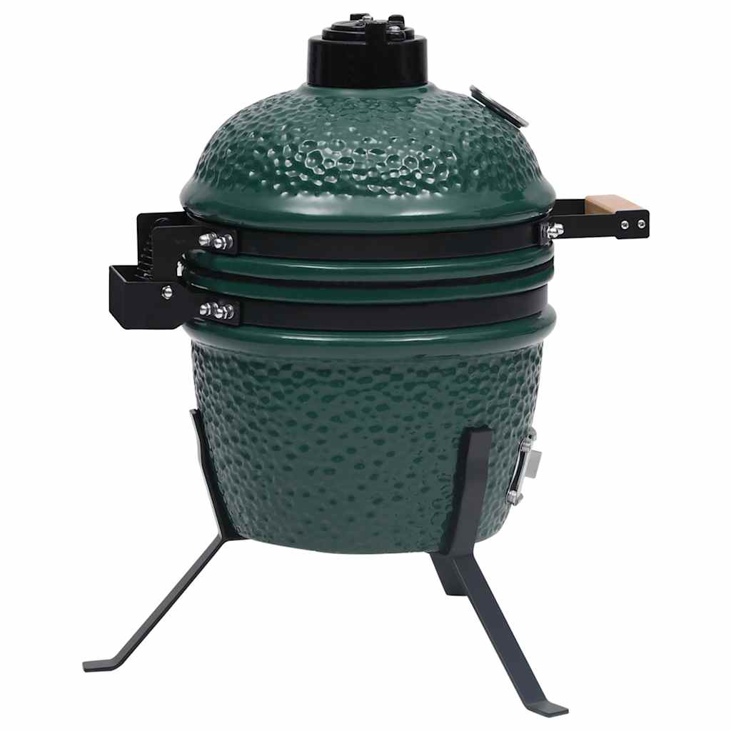 Kaks Ühes Kamado Grill-Suitsuahi keraamiline 56 cm, - Image 5
