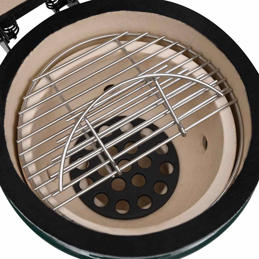 Kaks Ühes Kamado Grill-Suitsuahi keraamiline 56 cm, - Image 8
