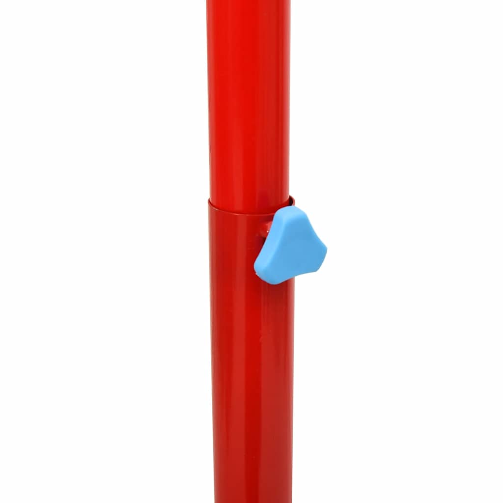 Kaasaskantav reguleeritav korvpallikomplekt lastele 138,5–166 cm – korvpallikorv koos palli ja pumbaga - Image 5
