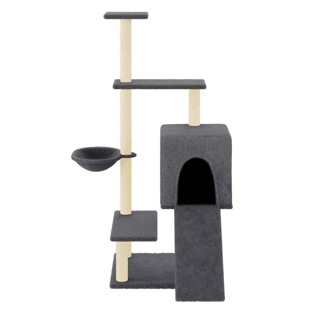 Kassimaja Sisalköitega Kraapimispuudega, , 130,5 Cm - Image 3