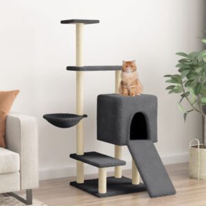 Kassimaja Sisalköitega Kraapimispuudega, , 130,5 Cm