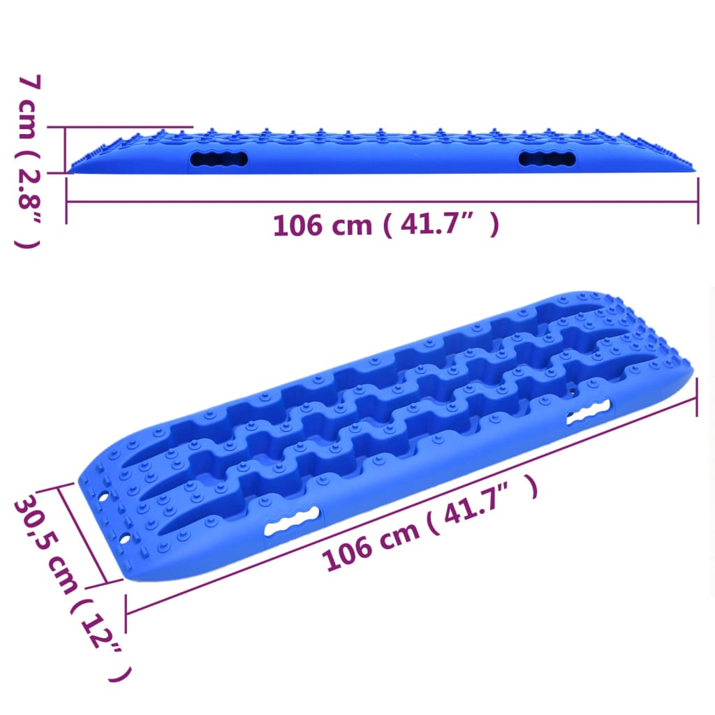 Auto veoplaadid 2 tk 106 × 30,5 cm – tugevdatud nailon, kuni 10 t - Image 8