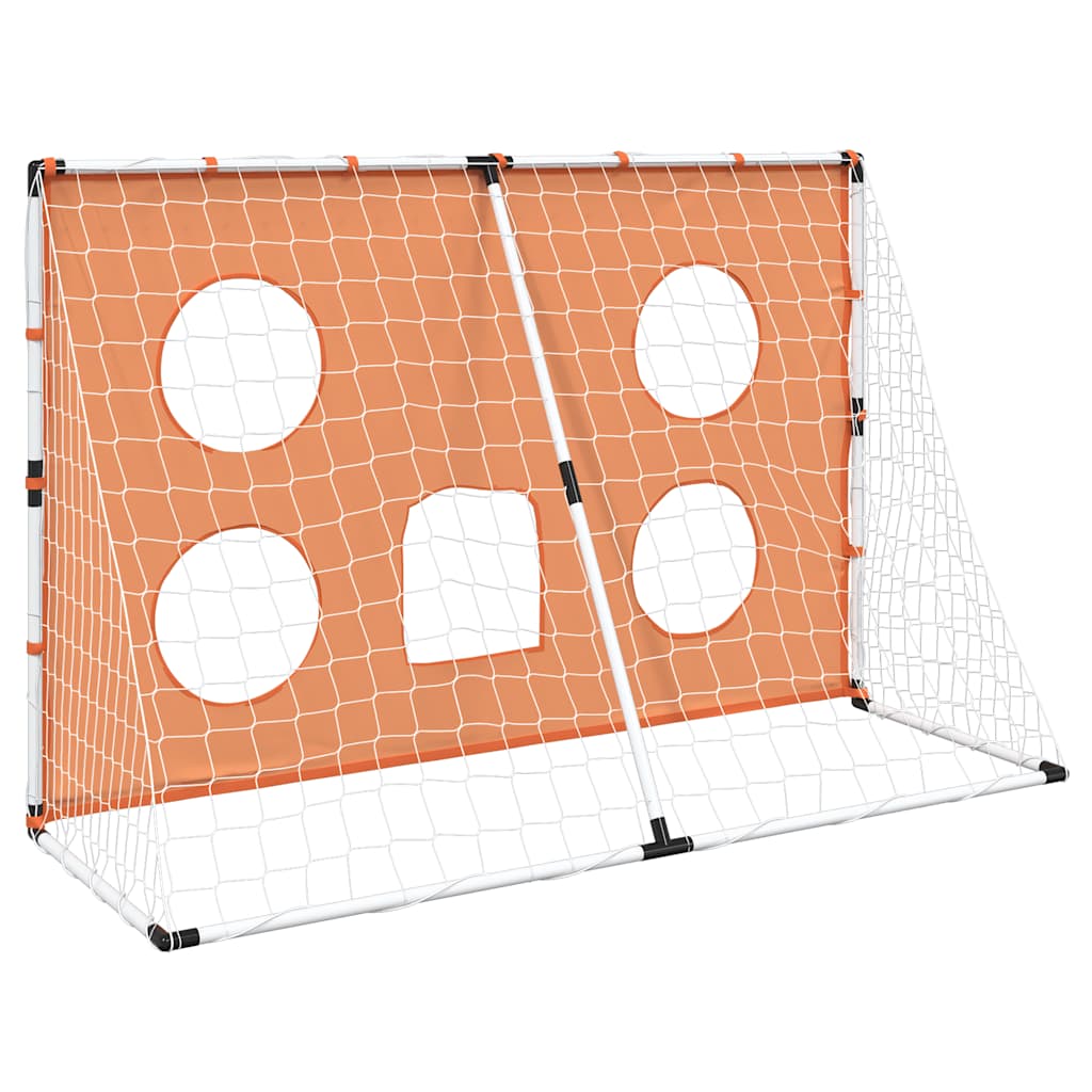 Laste jalgpallivärav täpsusseina, palli ja pumbaga 182 cm - Image 7