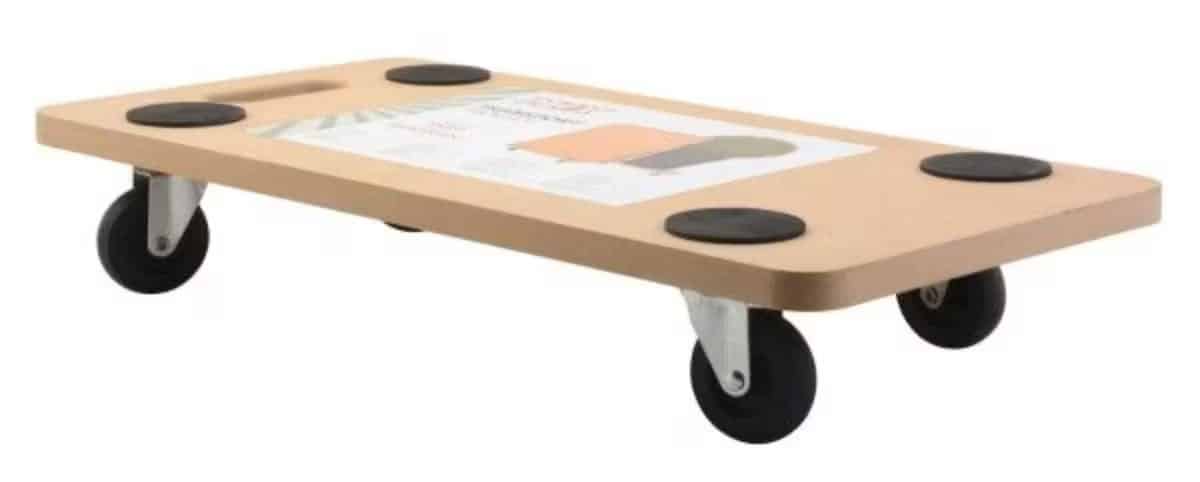 Ratastega mööbli transpordialus 150 kg 58 × 29 cm