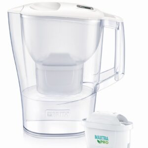 BRITA Aluna veefilterkann 2,4 L + MAXTRA PRO filter, valge