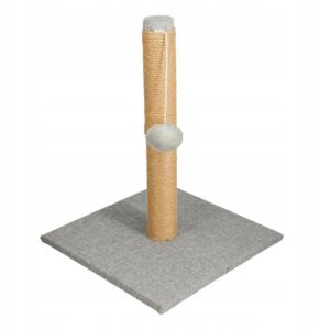 Hall kassi kraapimispost palliga 39 cm