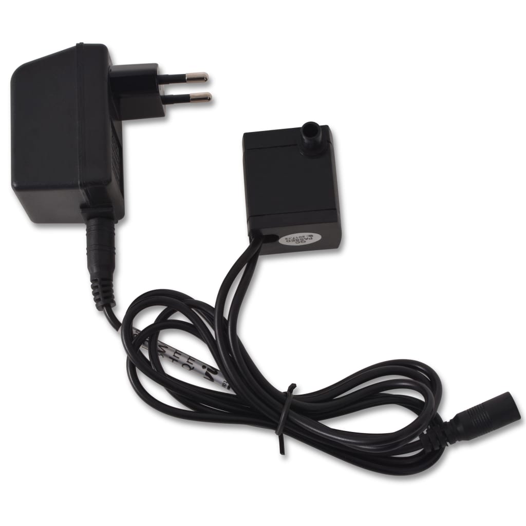 LED-valgustusega toapurskkaev 39,5 cm, hall - Pilt 6