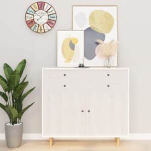 Iseliimuv mööblikile valge puiduimitatsiooniga 500 × 90 cm