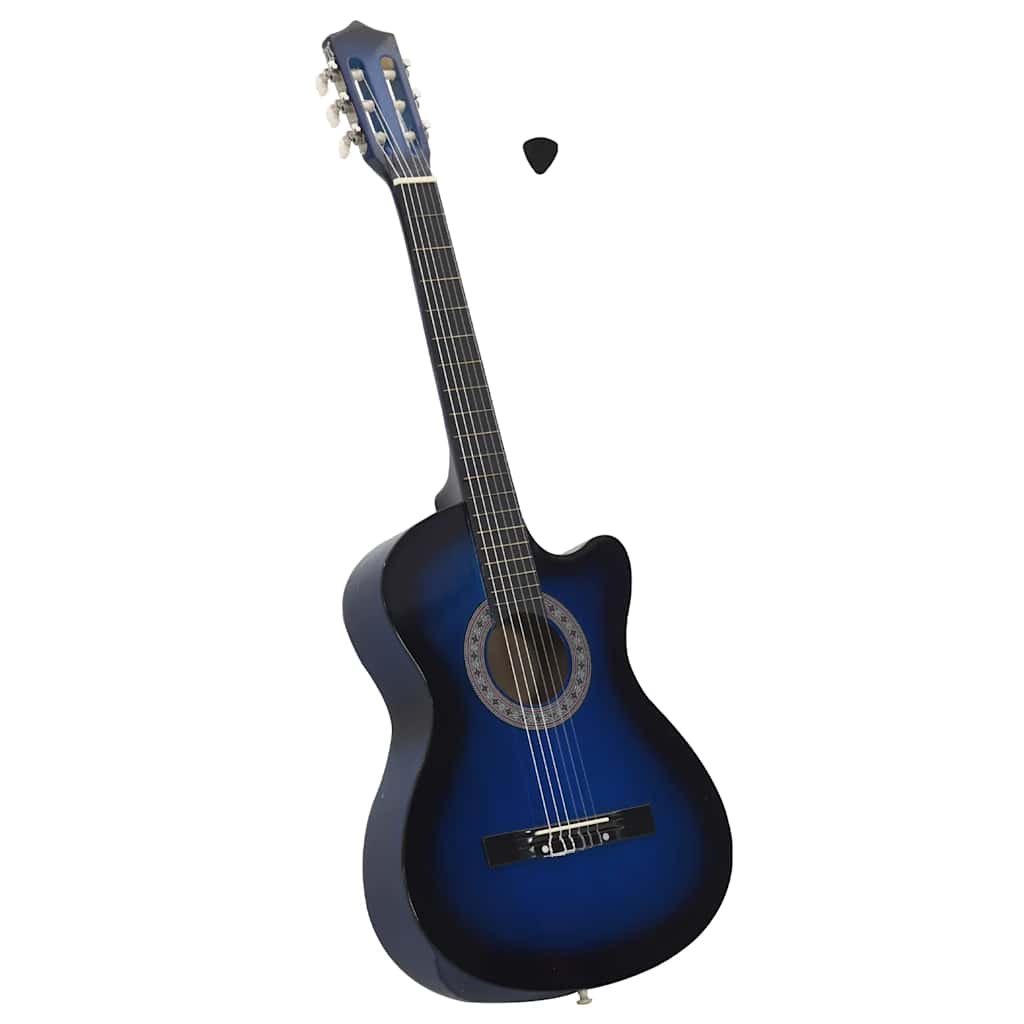 Western-kitarr 6 keelega, 38″ – erinevad värvid - Pilt 12