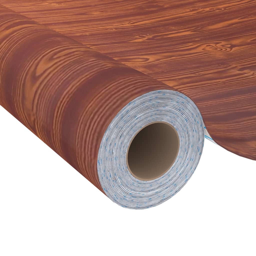 Iseliimuv mööblikile puiduimitatsiooniga, akaatsia, 500 × 90 cm - Pilt 3